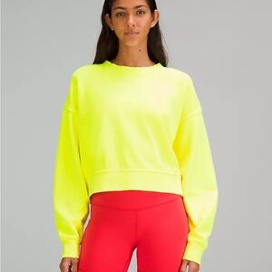 Lululemon Perfectly Oversized Cropped Crew